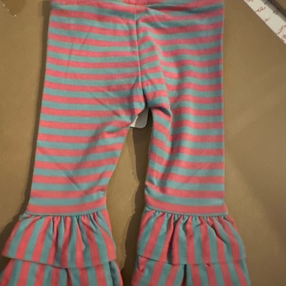 Adorable Matilda Jane pants with ruffle bottoms